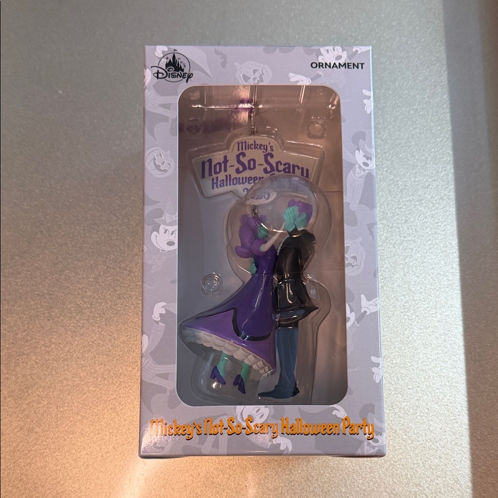 Disney Halloween Dancing Couple Ornament - Purple, Black & Green